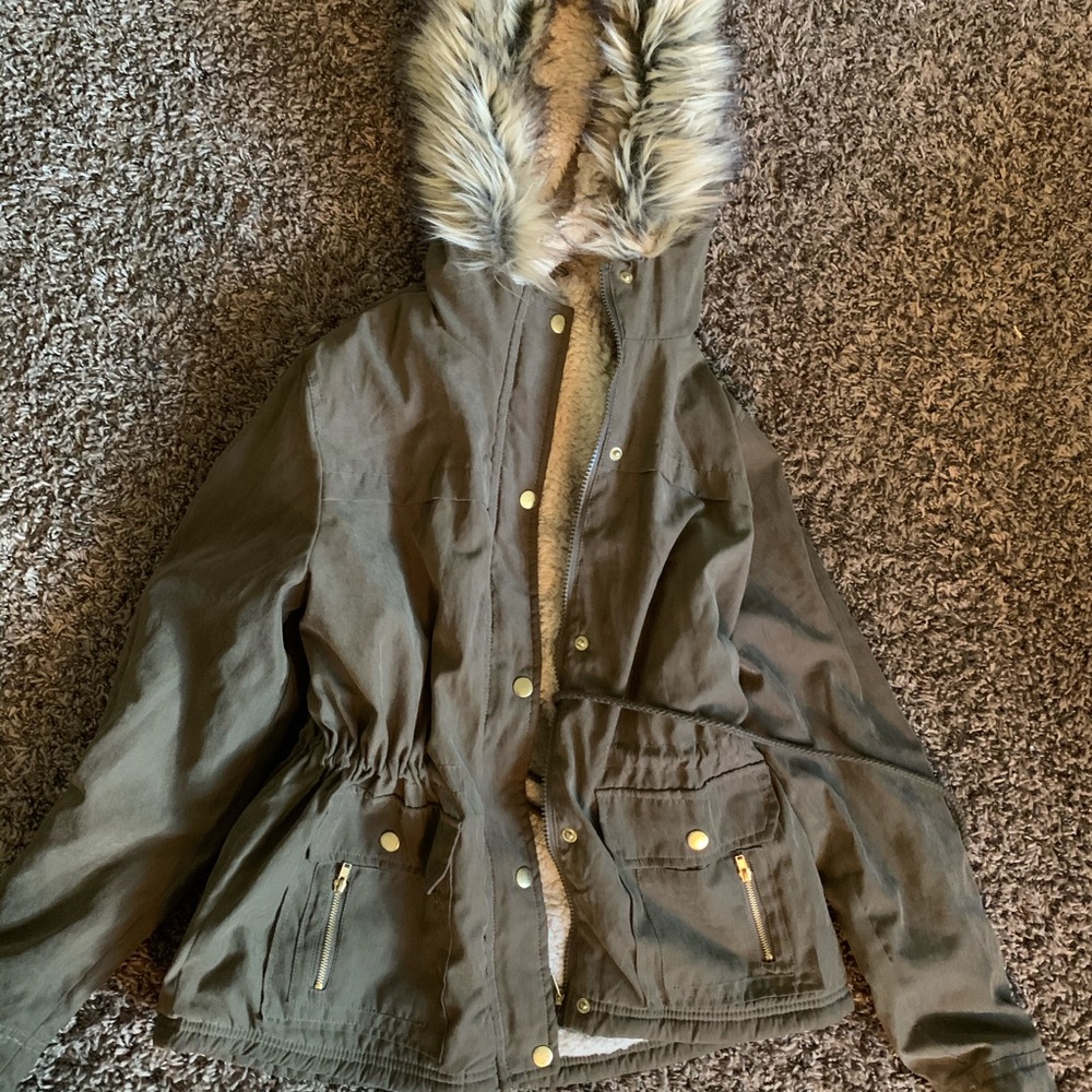 A army colored jacket